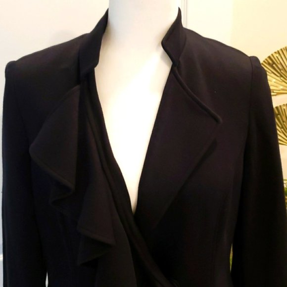 International Concepts Long Dress Coat Size M - Picture 3 of 8